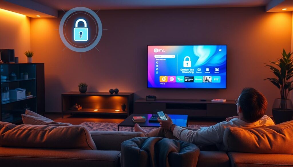 secure IPTV viewing